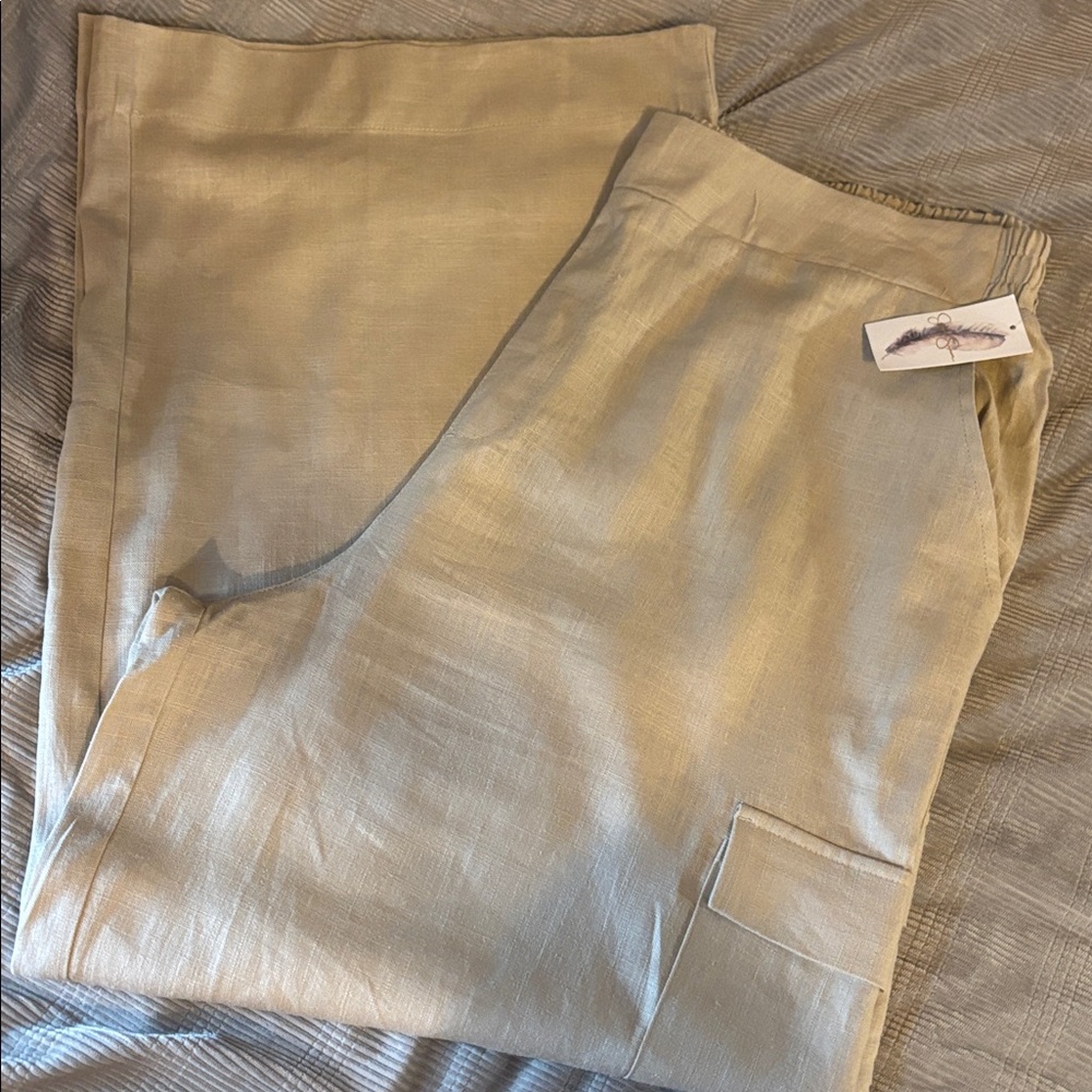 Stonewood Wide Leg Cargo Pants